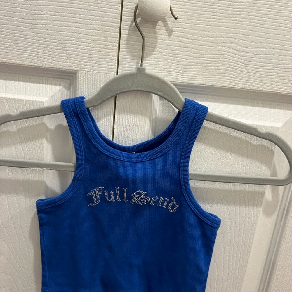 Blue Tank Top